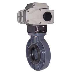 電動(dòng)UPVC塑料蝶閥、UPVC電動(dòng)塑料蝶閥