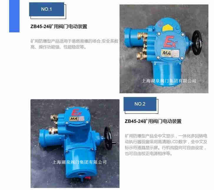 防爆型閥門(mén)電動(dòng)裝置說(shuō)明書(shū)，技術(shù)條件