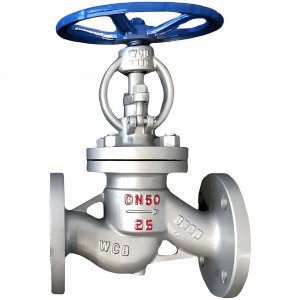 截止閥J41H-25\DN50介質(zhì)為高溫蒸汽及水，溫