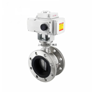 dn100不銹鋼電動法蘭蝶閥開度調節(jié)